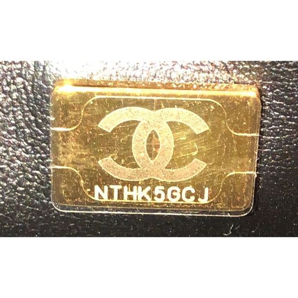 Chanel CC Square Bucket Tote Quilted Caviar Mini Black - Picture 7 of 7